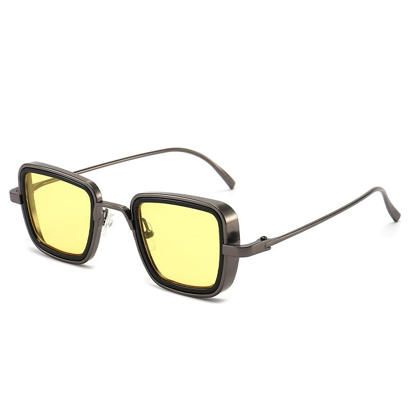 Steampunk sunglasses men's square sunglasses fashionable sunglasses