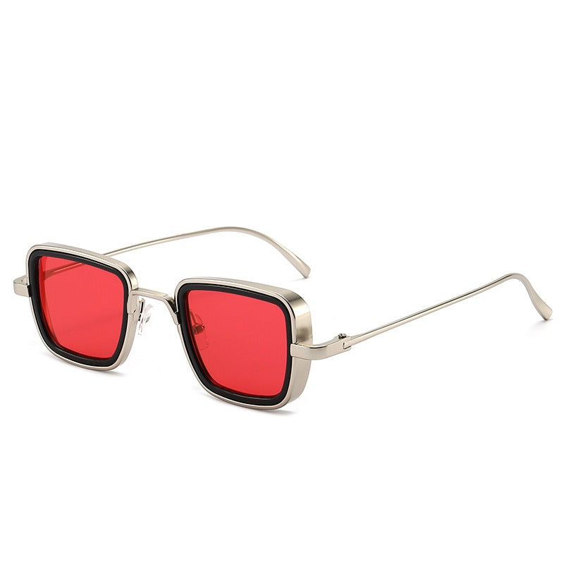 Steampunk sunglasses men's square sunglasses fashionable sunglasses