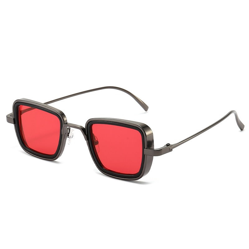 Steampunk sunglasses men's square sunglasses fashionable sunglasses